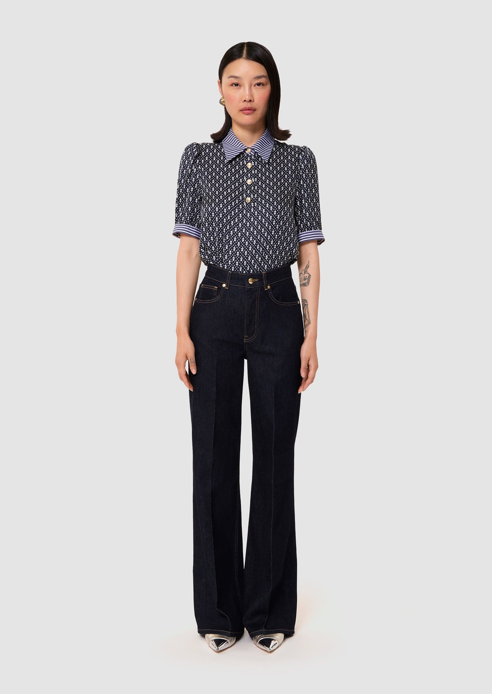 Jocelyn blue denim brut Tara Jarmon