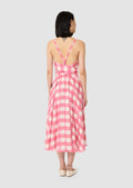 Ryveline pink gingham dress Tara Jarmon