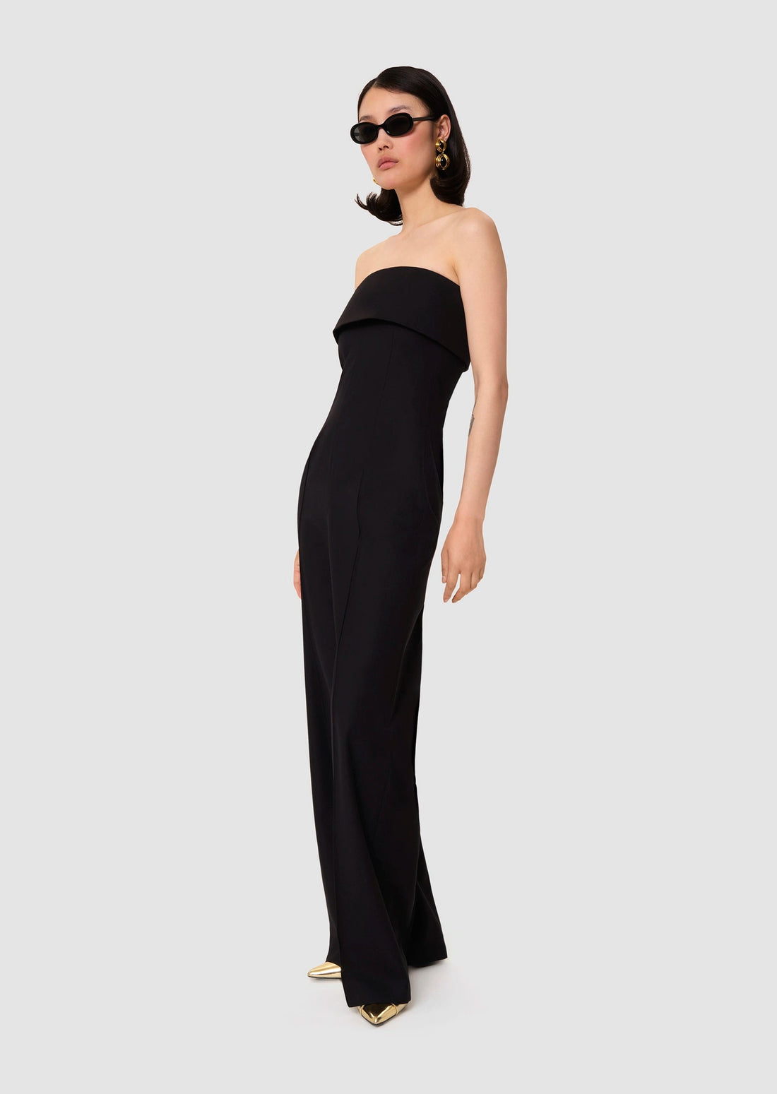 Celeste black tailored wool suit Tara Jarmon