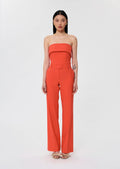 Poupee red tailored wool pants Tara Jarmon