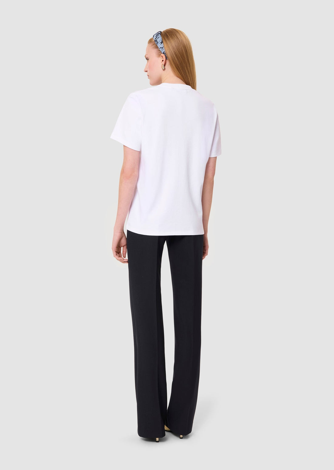 Taracherry white jersey T-shirt Tara Jarmon