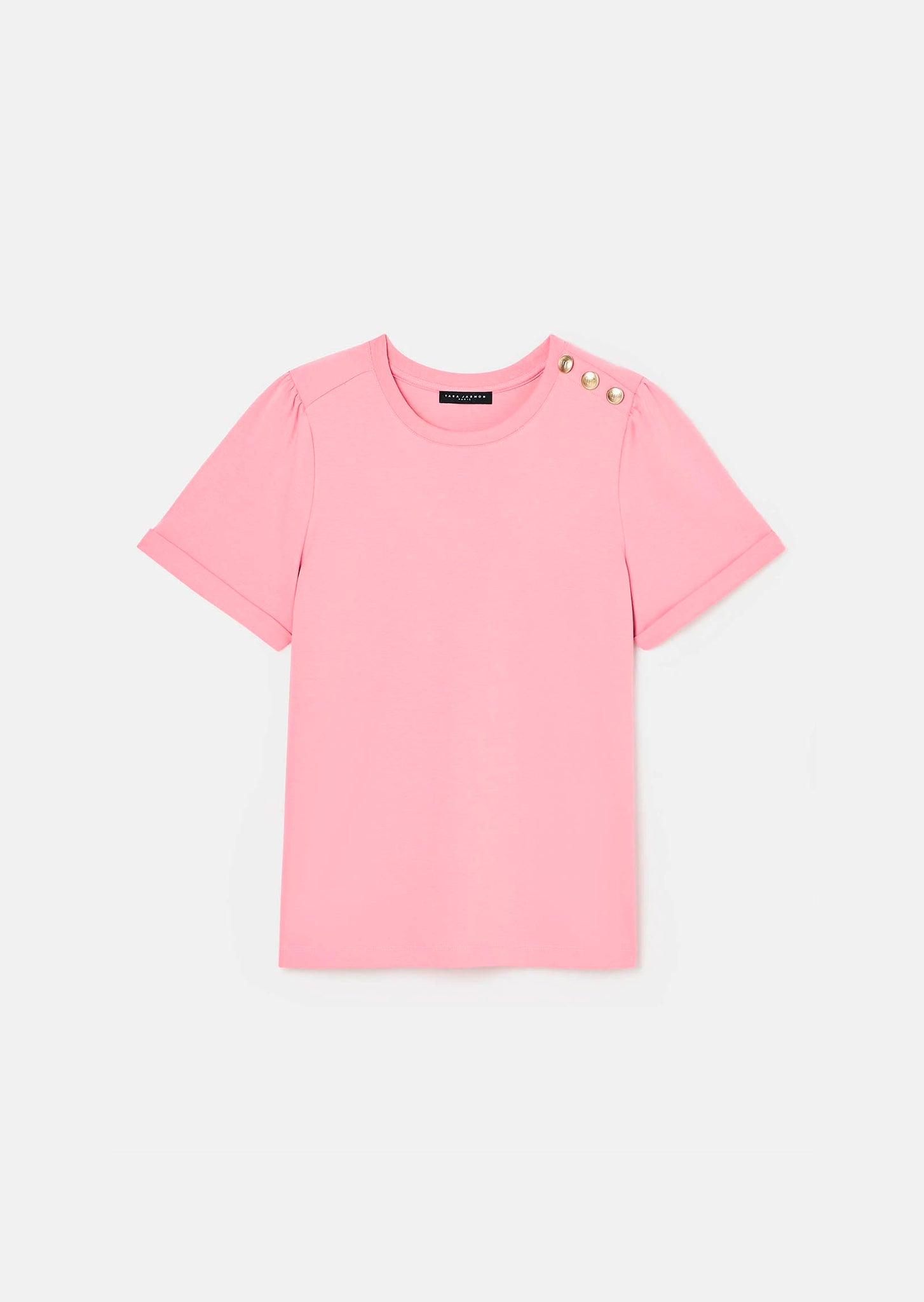 Tampa pink double cotton t-shirt