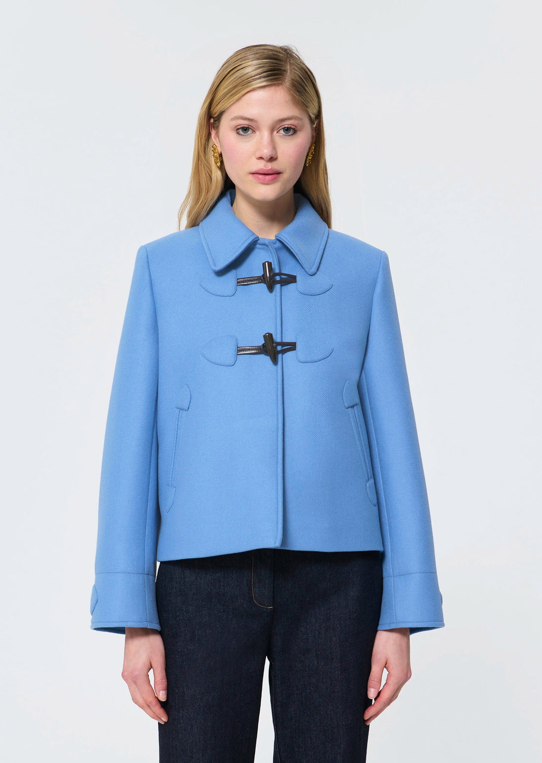 Manoel  horizon woollen cloth coat Tara Jarmon
