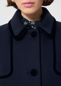 Majorelle  double-sided night coat Tara Jarmon