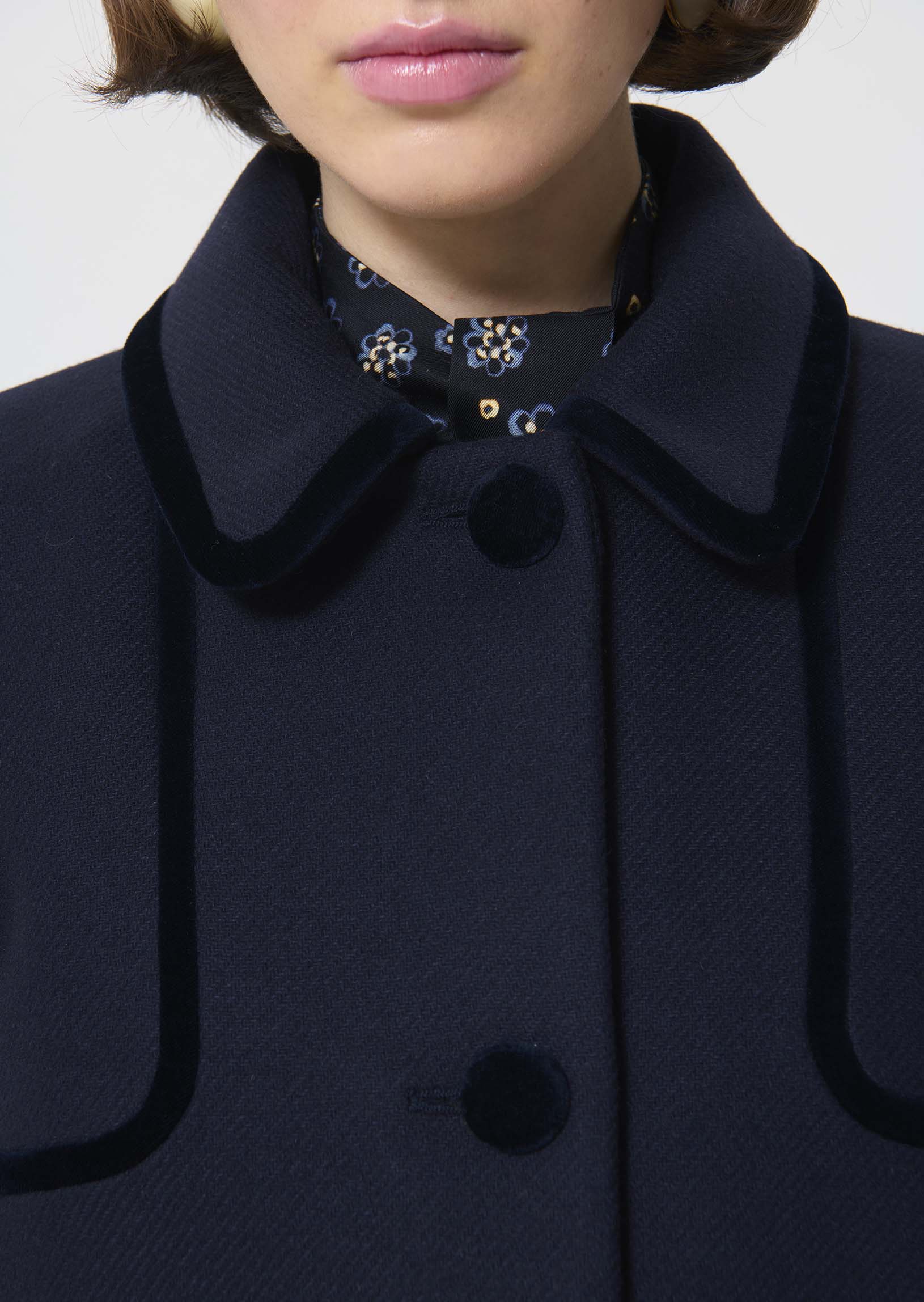 Majorelle  double-sided night coat Tara Jarmon