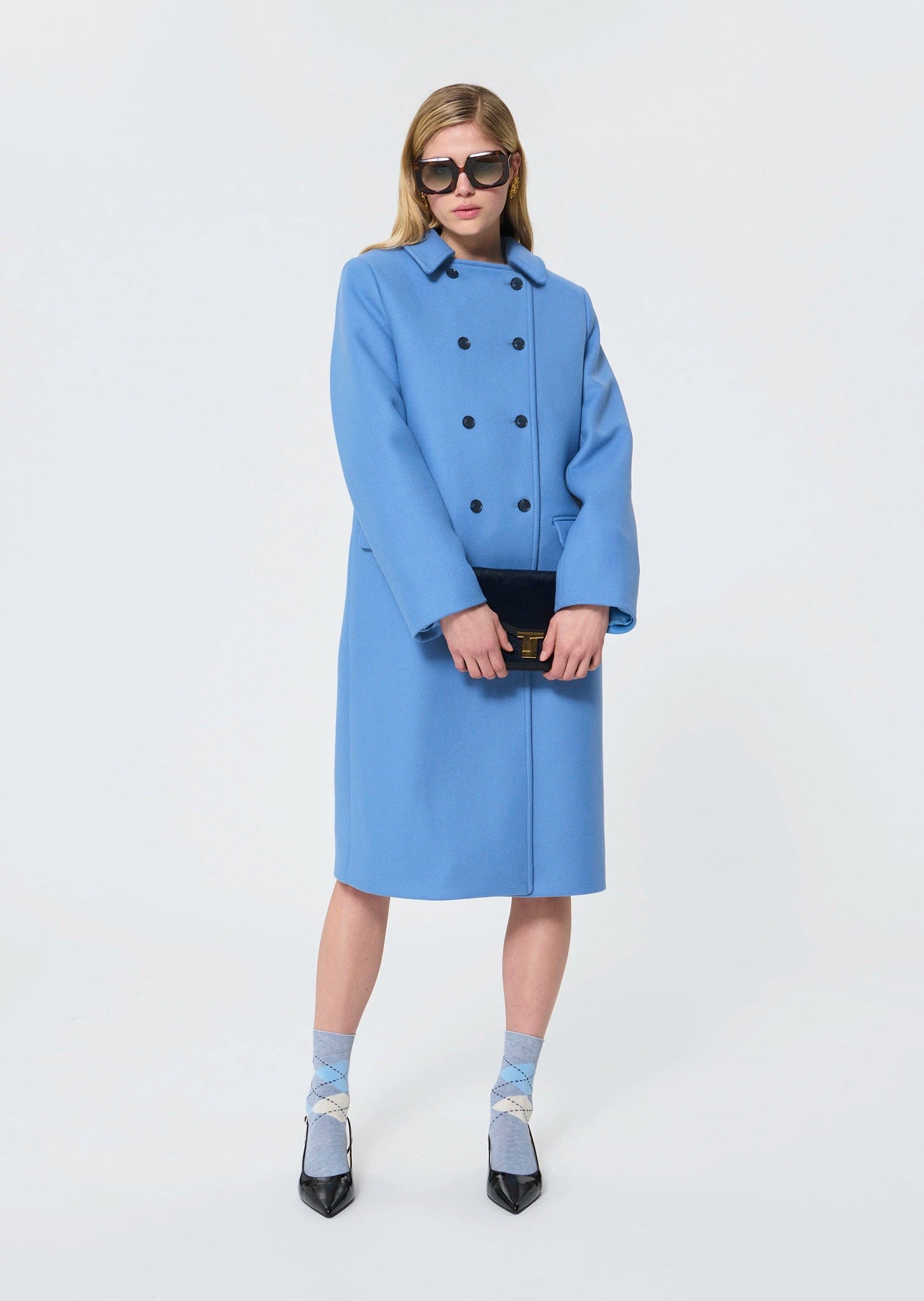 Daisy  horizon woollen cloth coat Tara Jarmon