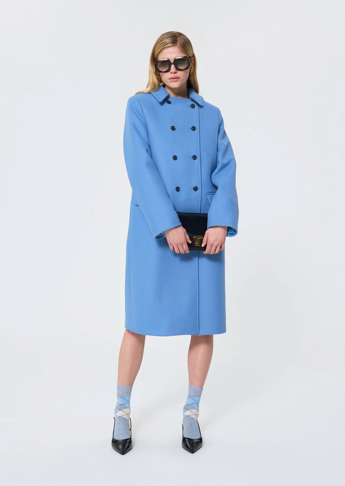 Daisy  horizon woollen cloth coat Tara Jarmon
