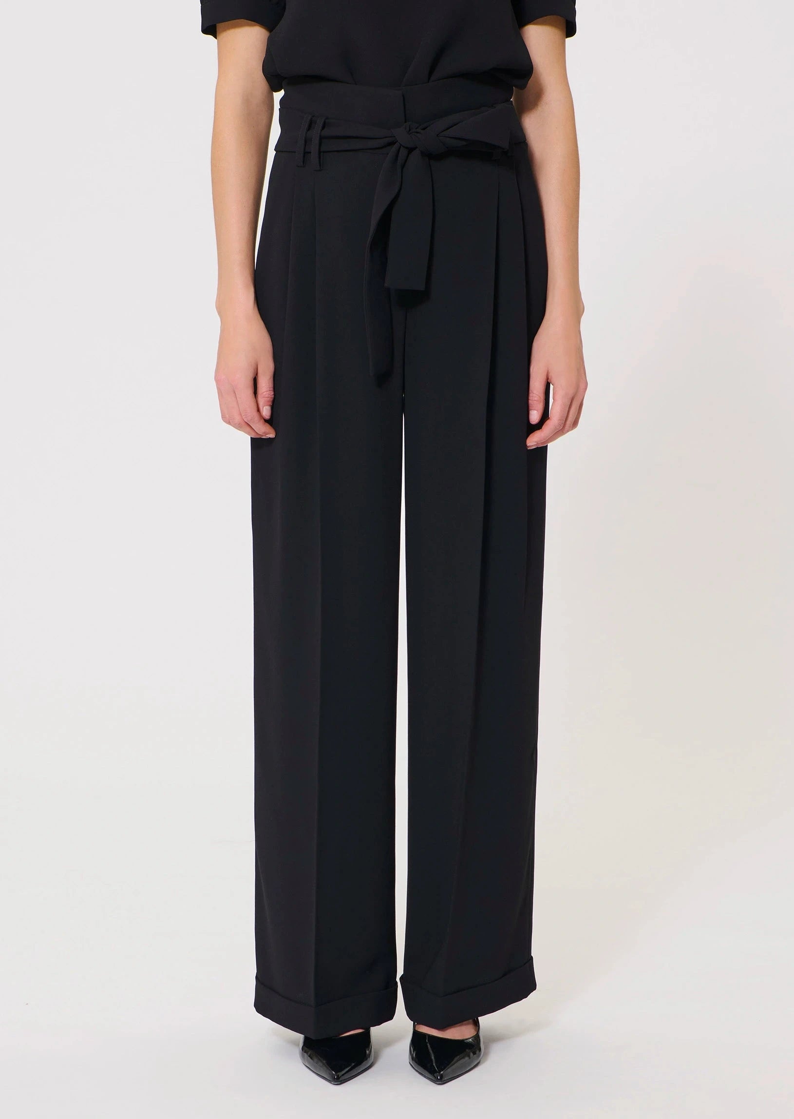 Pia Black pants Tara Jarmon