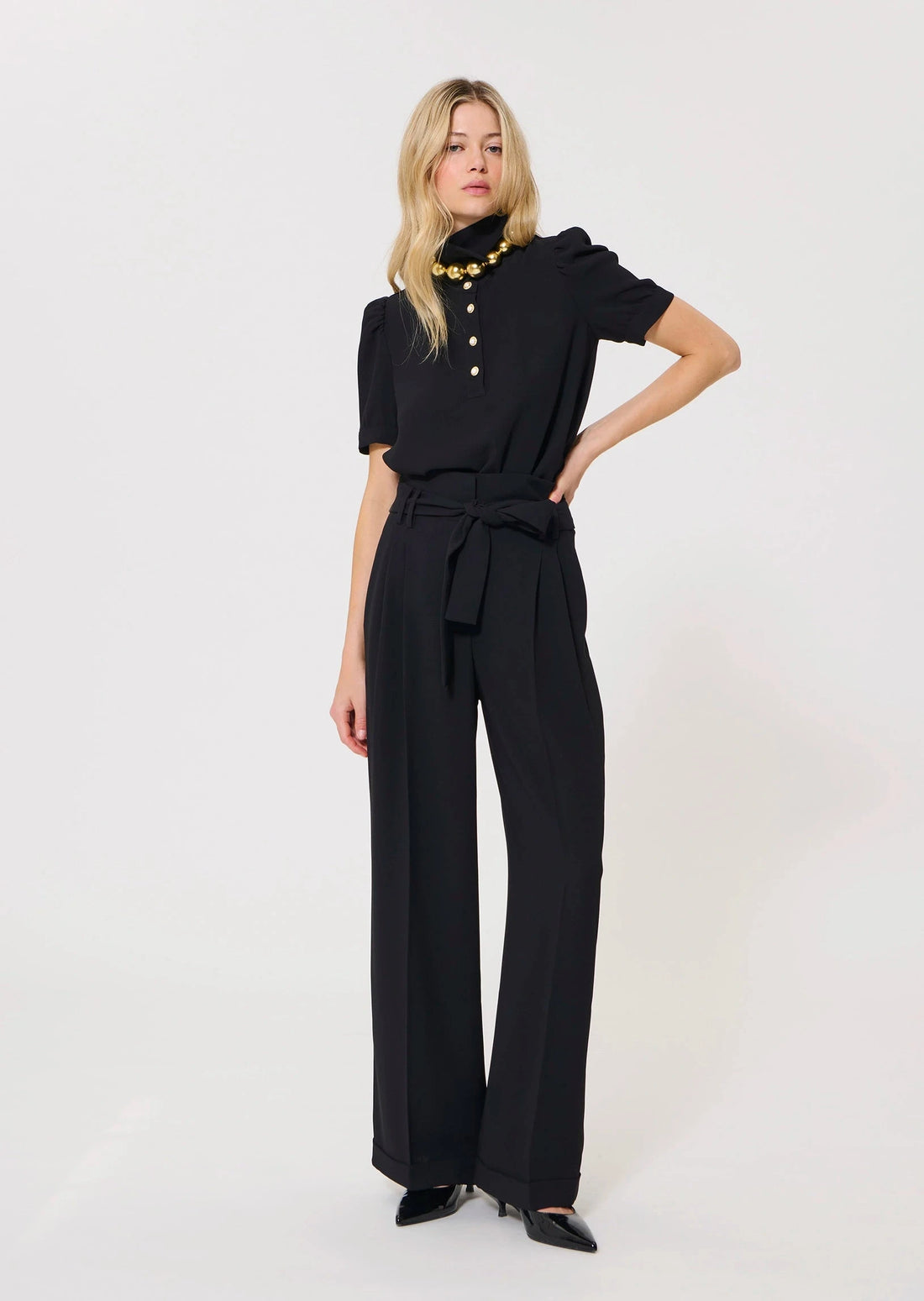 Pia Black pants Tara Jarmon