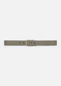 Louise belt in ecru smooth leather Tara Jarmon