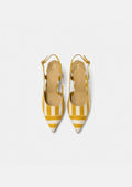 Ketty pumps in yellow with stripes Tara Jarmon