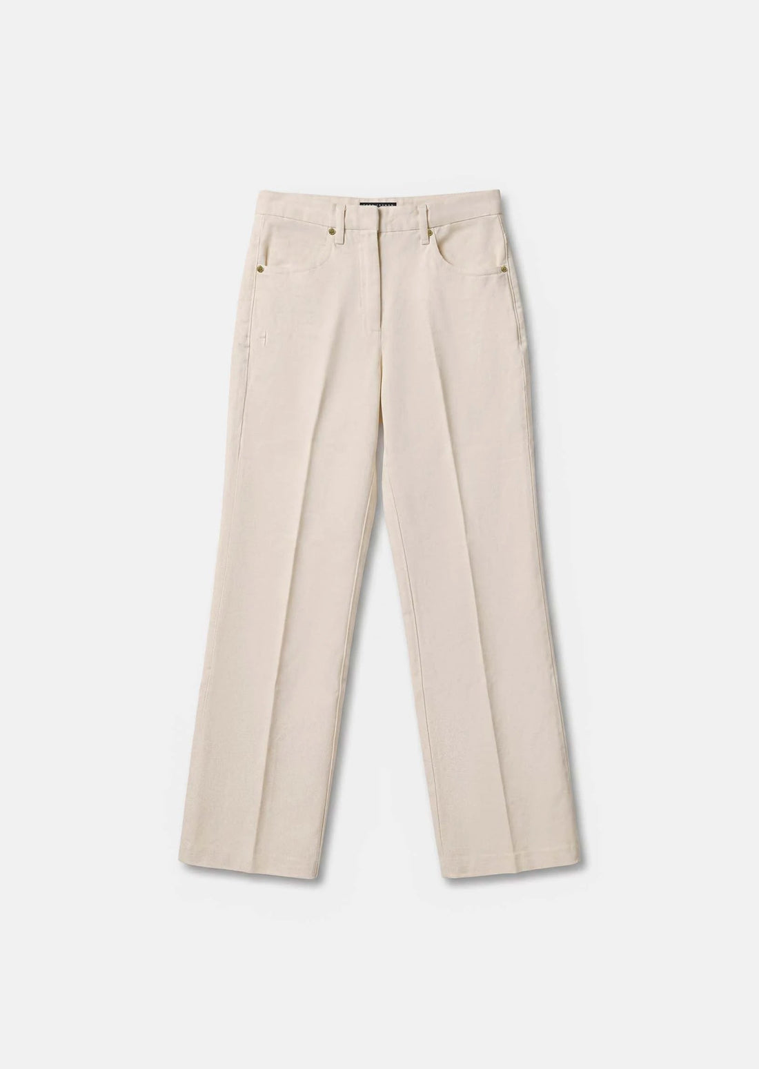 Jerome jeans in white lightweight denim Tara Jarmon
