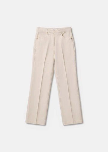 Jerome jeans in white lightweight denim Tara Jarmon