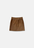 Janice skirt in beige suede Tara Jarmon
