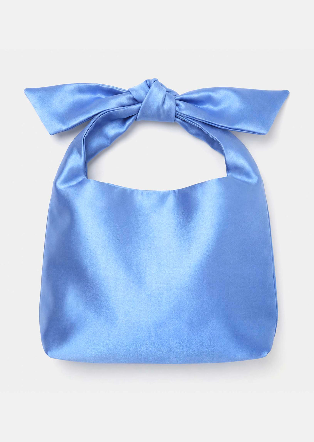 Sally bag  blue duchess satin
