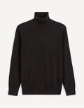 Noir Turtle Neck Jumper