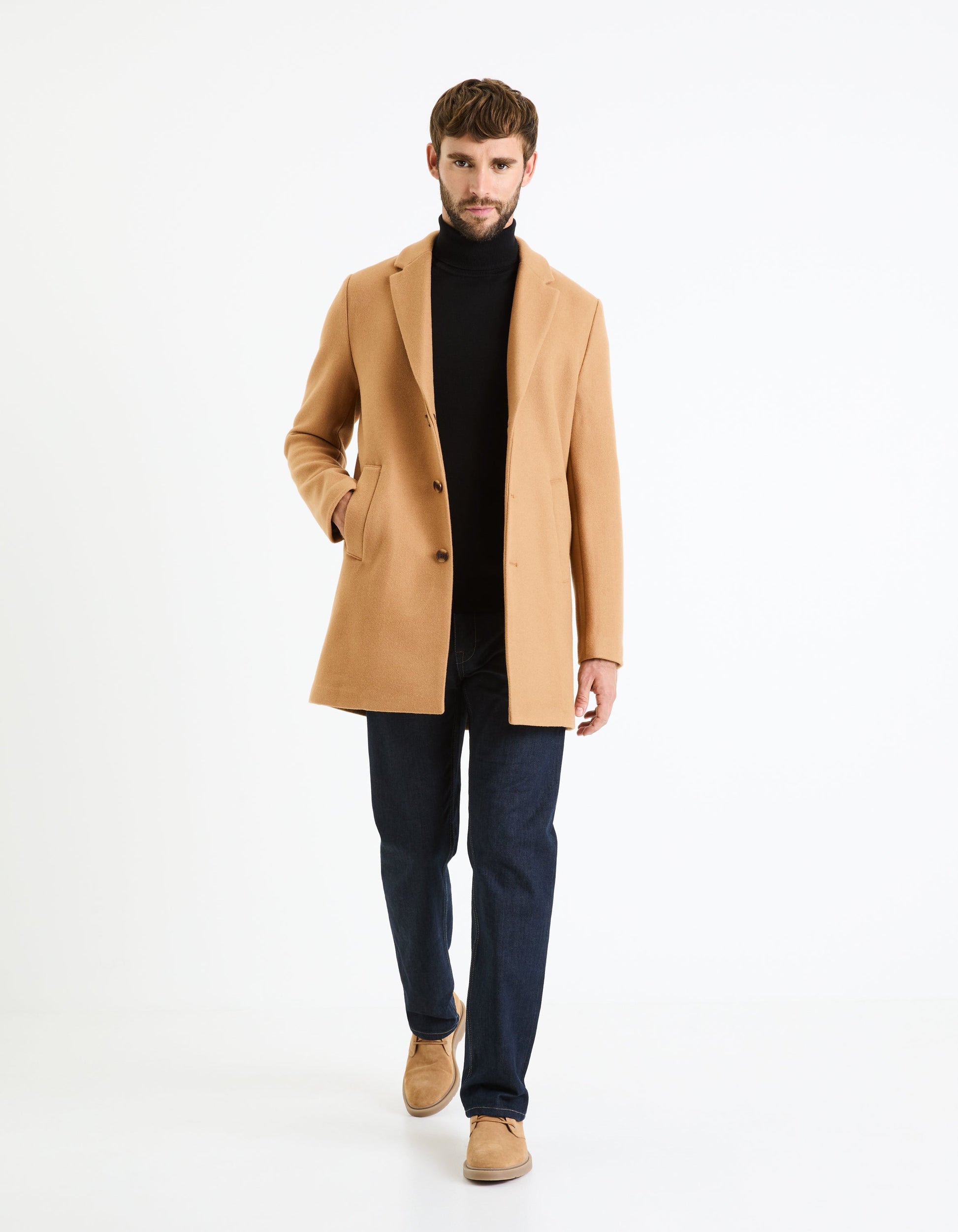 Noir Turtle Neck Jumper