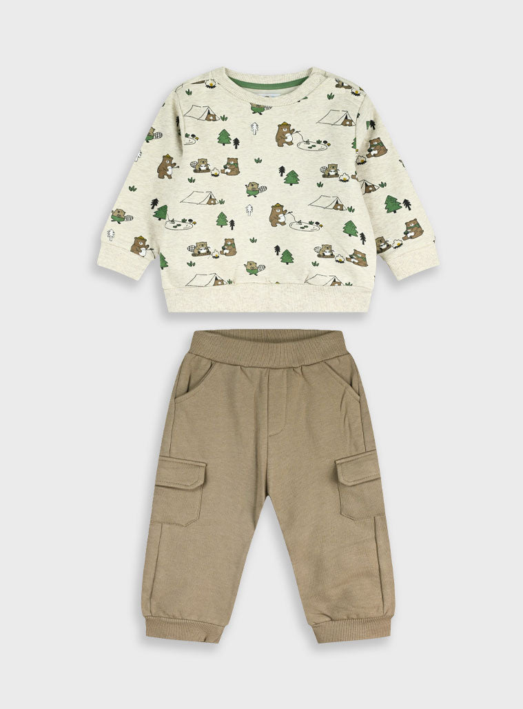  Brown Infant'S Set Energiers