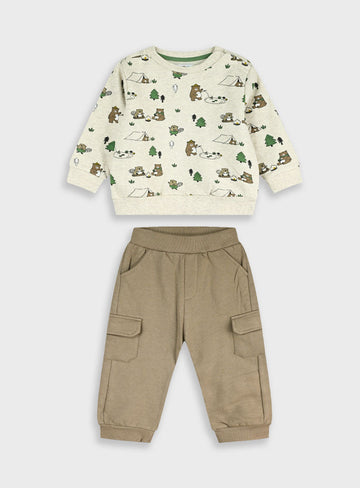  Brown Infant'S Set Energiers