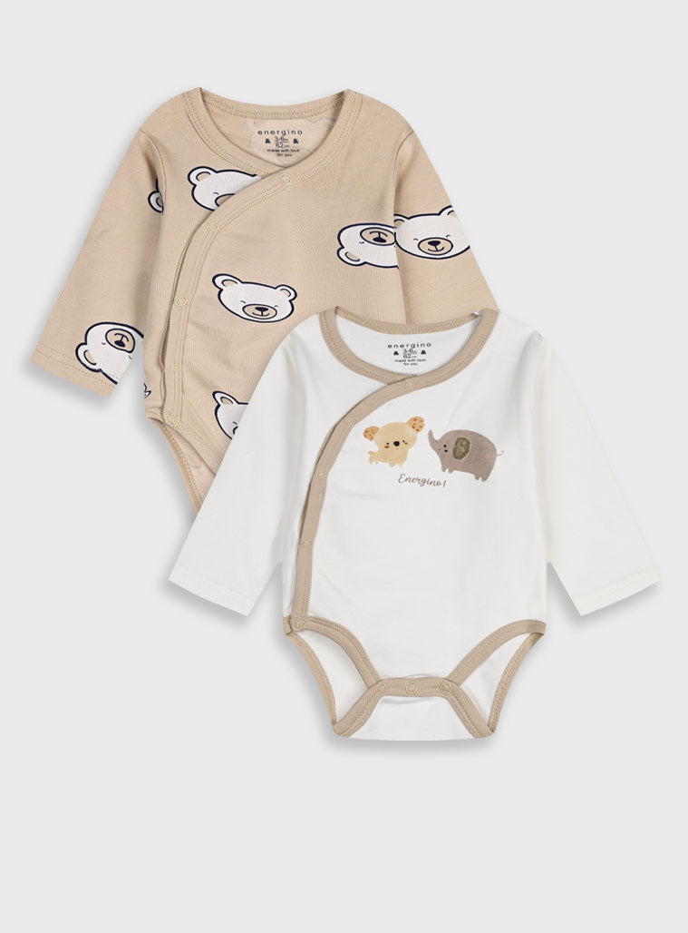  Multi 2 Pcs Infant'S Set Romper Energiers