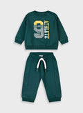  Green Infant' S Set(Blouse,Trousers) For Boy Energiers