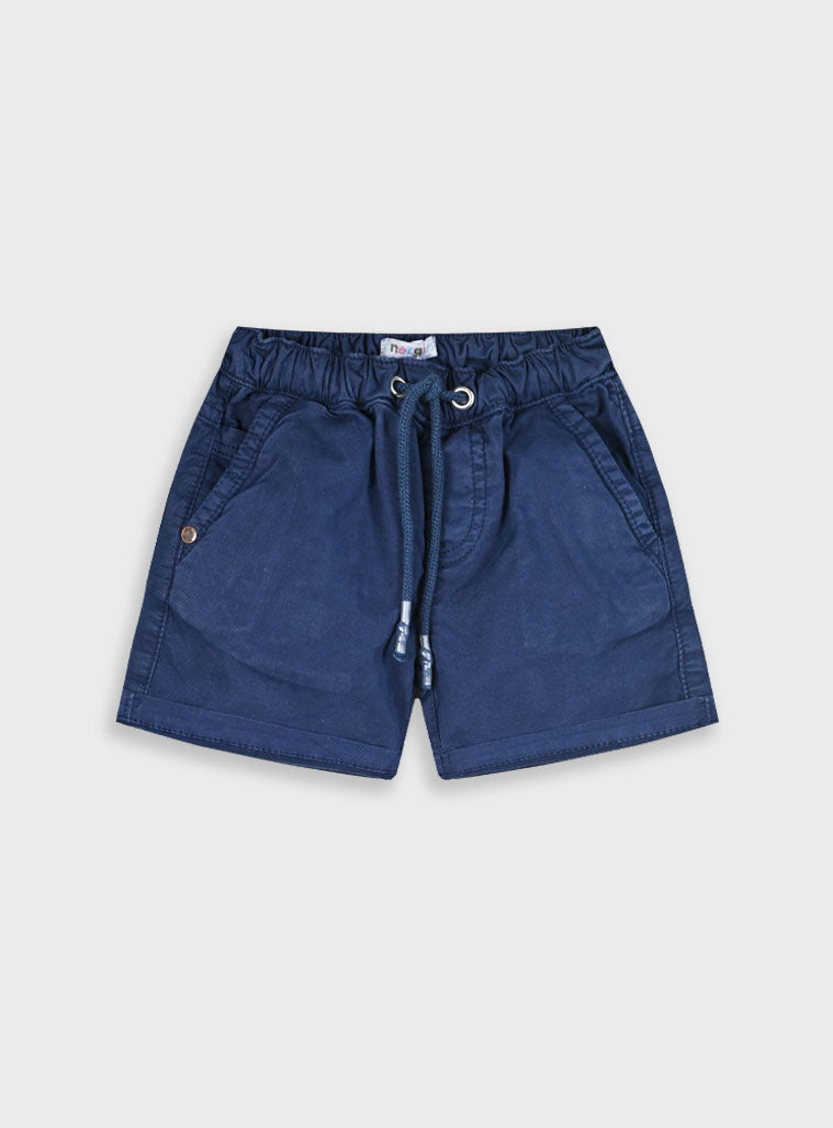Navy Chinos Shorts For Baby Boys (6 - 18 Months) Energiers