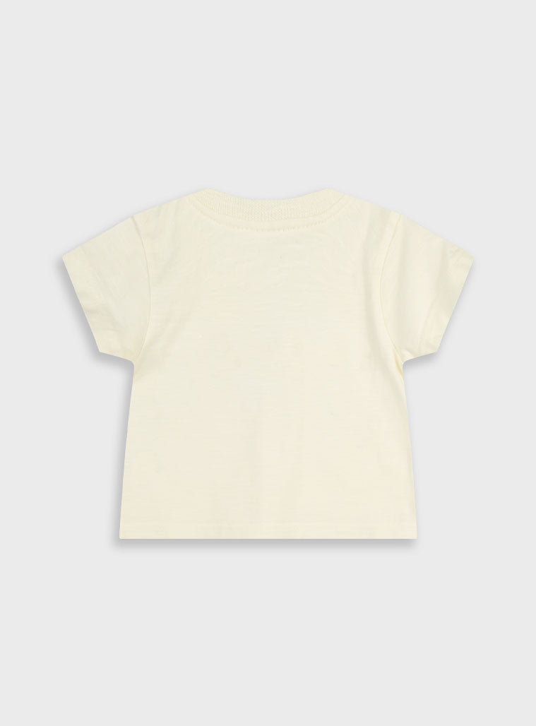 Cream INFANT'S BLOUSE