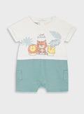 Mint Green INFANT'S ROMPER