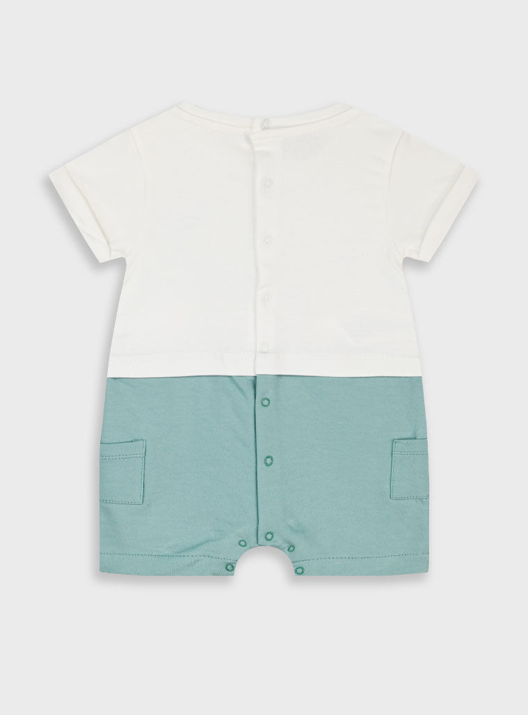 Mint Green INFANT'S ROMPER