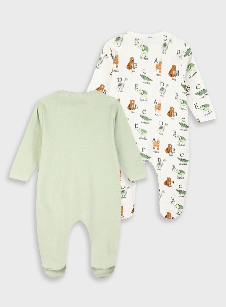 Peanut 2 PCS INFANT'S SET OF ROMPERS