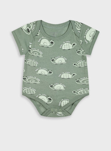 All Over Print 5 PCS INFANT'S SET OF ROMPERS
