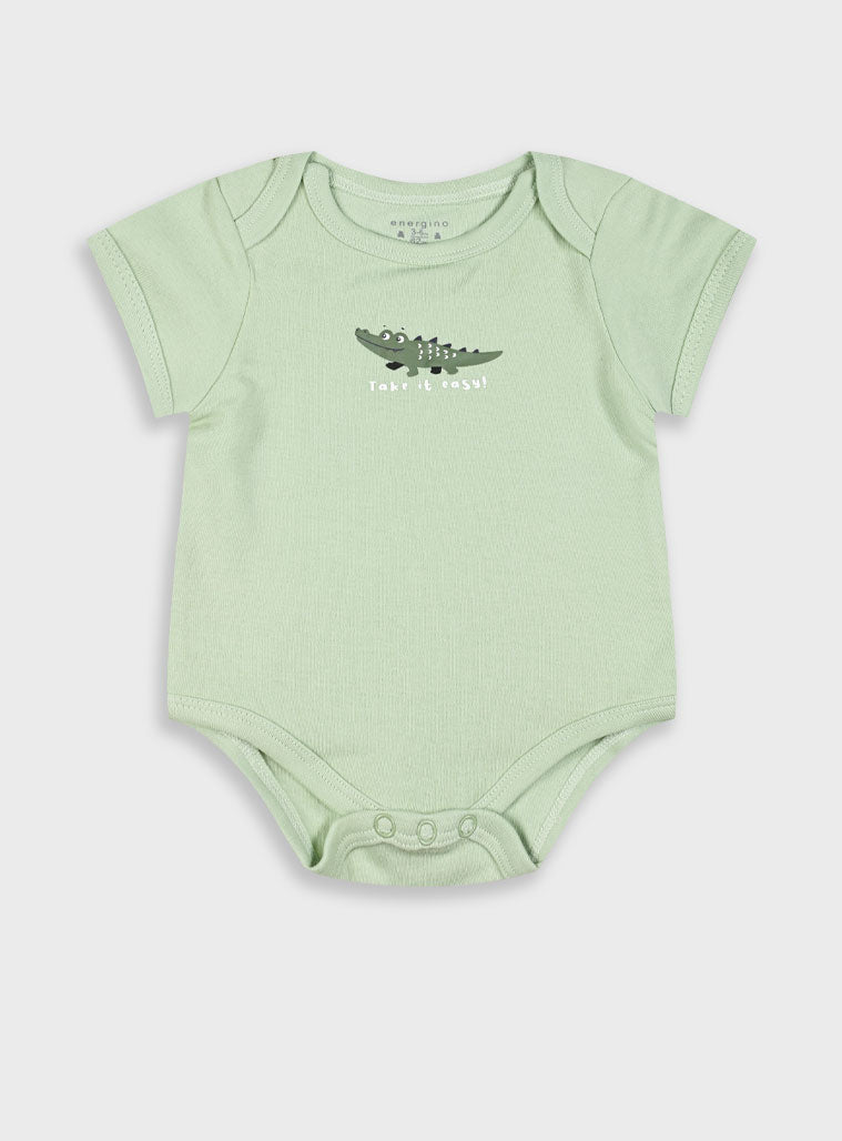 All Over Print 5 PCS INFANT'S SET OF ROMPERS