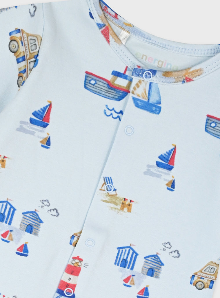 2 Pcs. Set Infant Romper for Boys Energiers