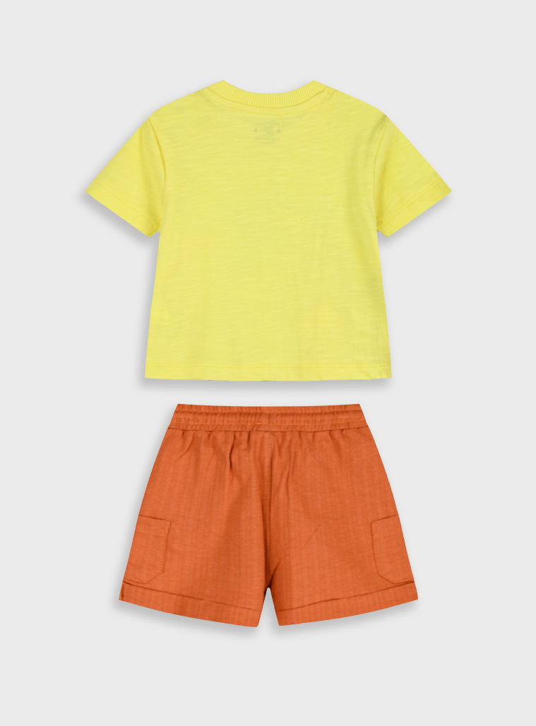 Infant Set(Blouse,Shorts) for Boys Energiers