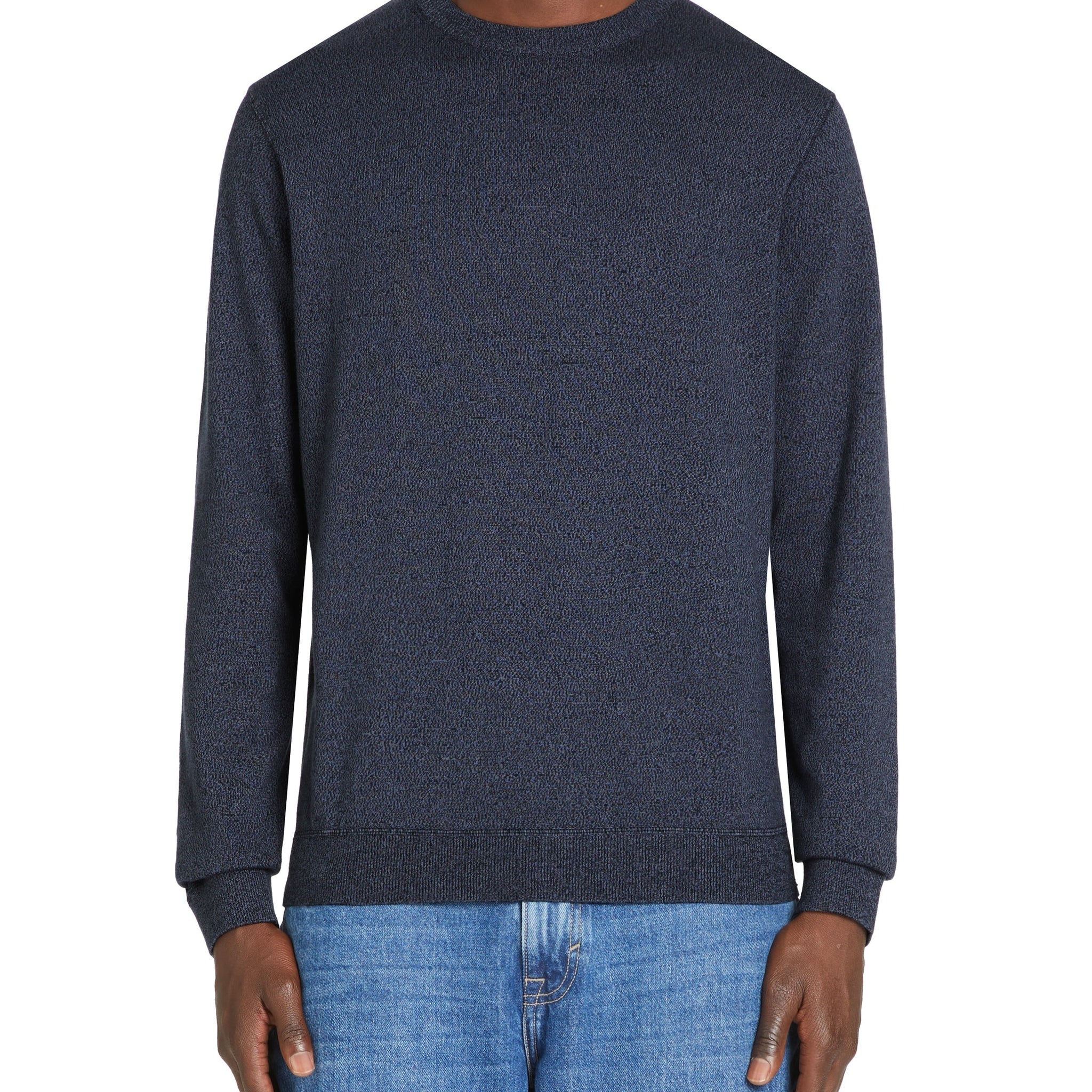 Jersey Navy Crew Neck Jumper Celio