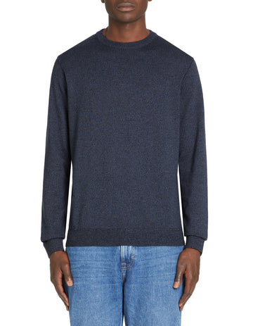 Jersey Navy Crew Neck Jumper Celio