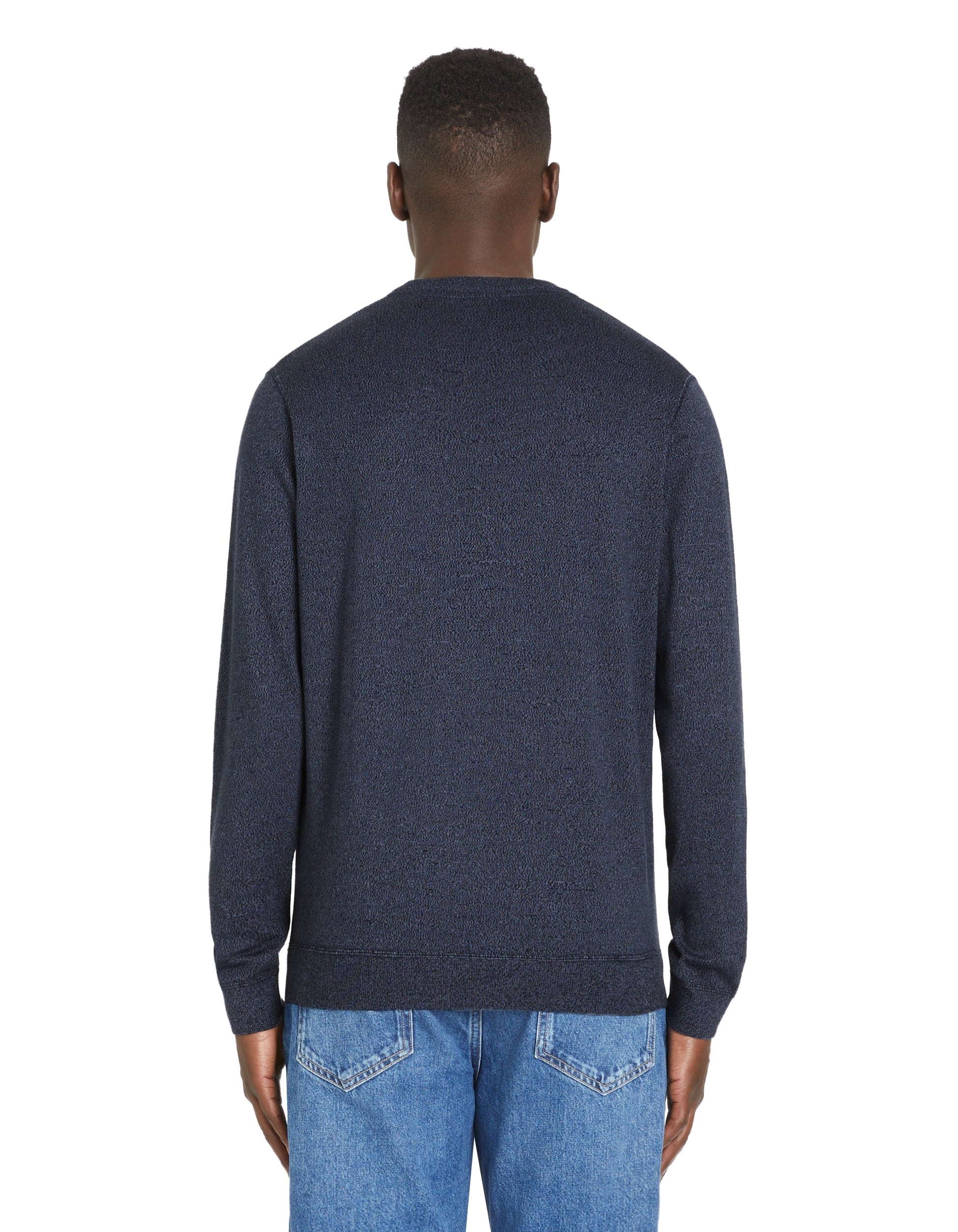 Navy Crew Neck Jumper