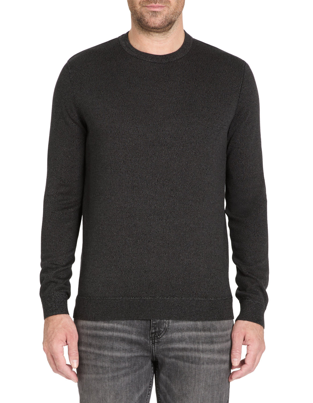 Black Crew Neck Jumper