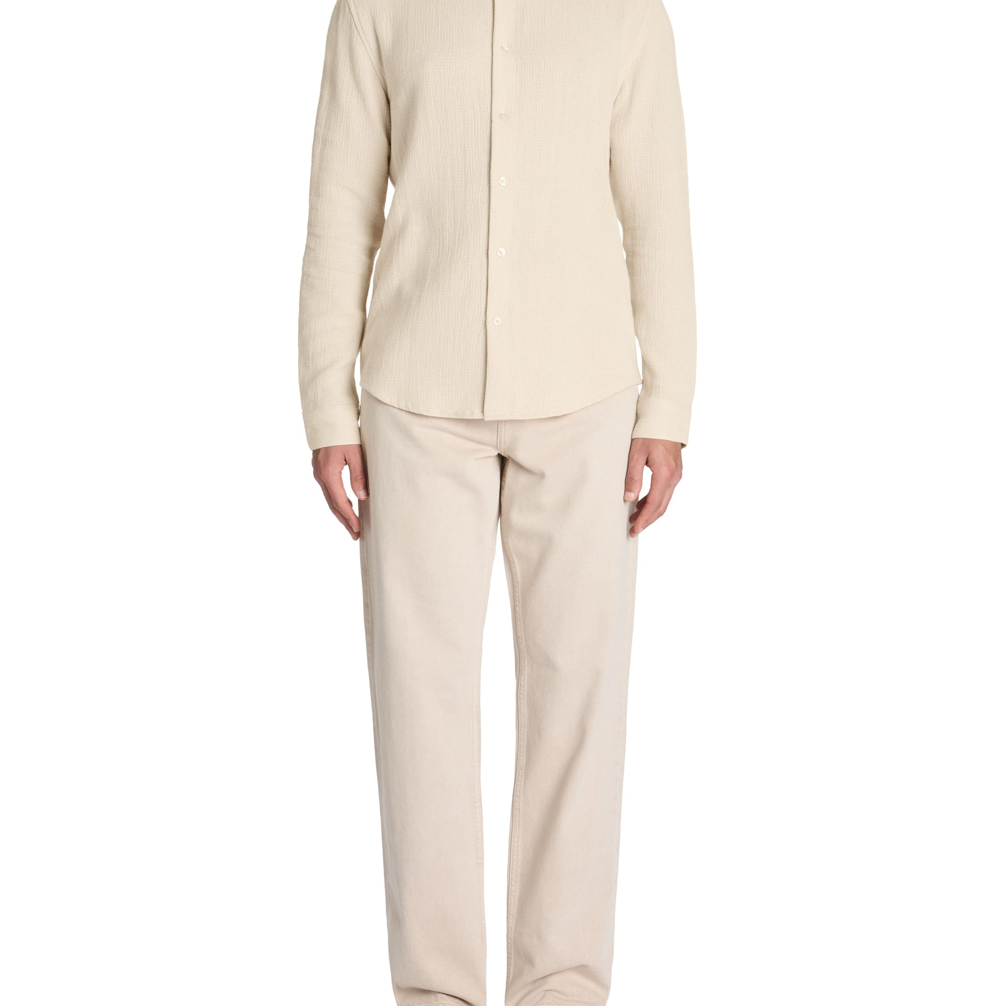 Lachine Beige Long Sleeves Shirt Celio