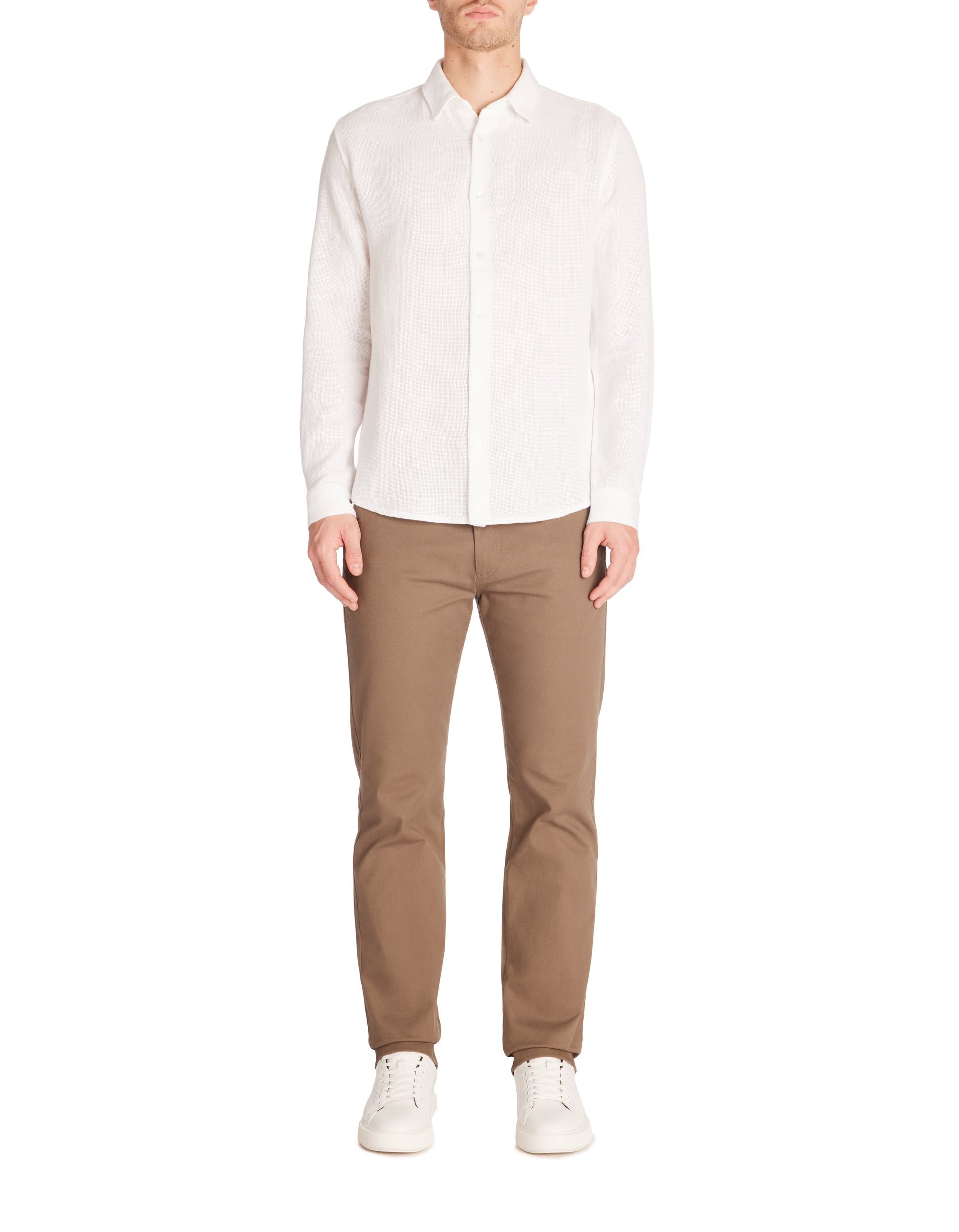 Chemise Ml fil chinÃƒÂ©s slubbÃƒÂ©s