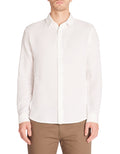 Lachine Optical White Long Sleeves Shirt Celio