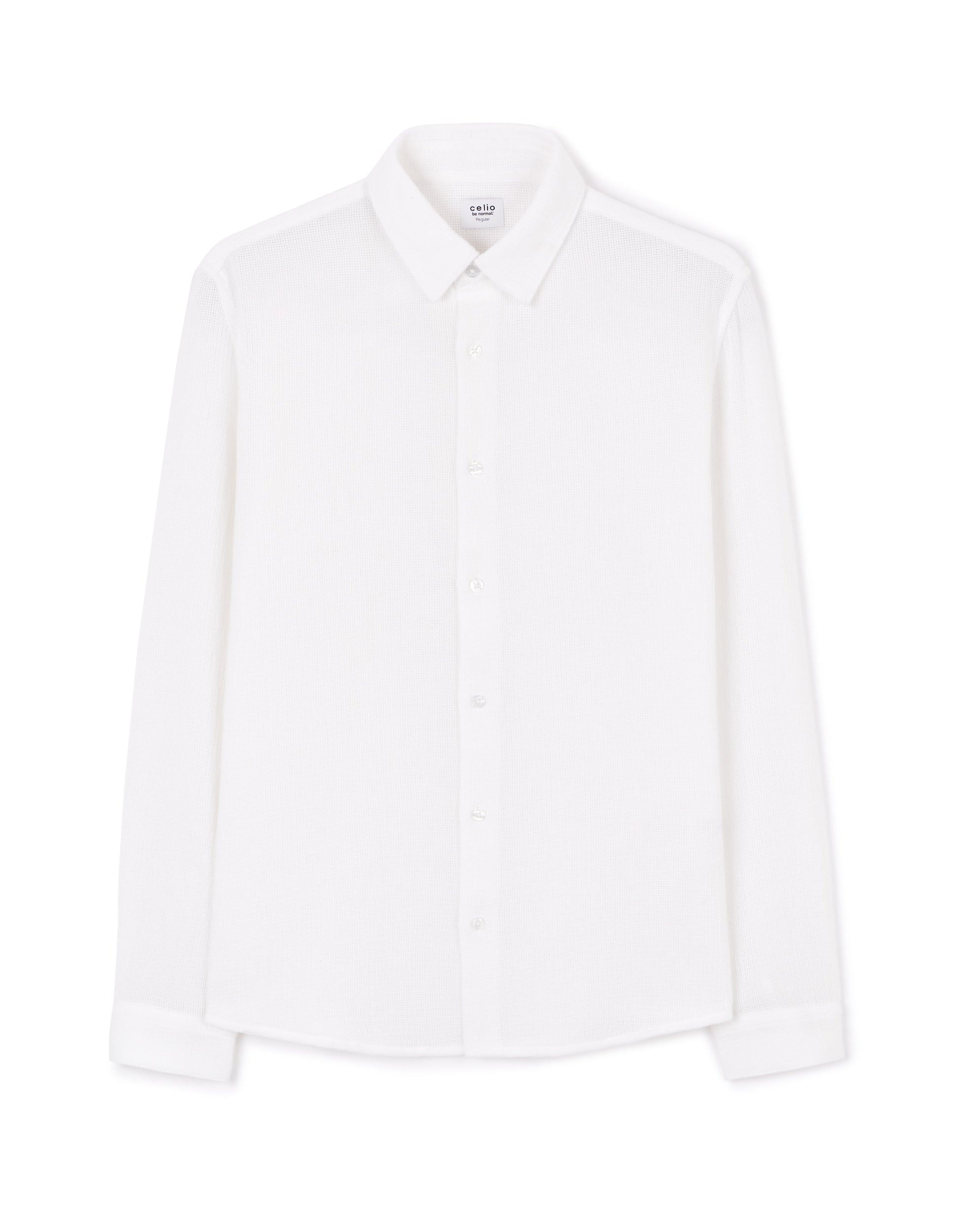 Chemise Ml fil chinÃƒÂ©s slubbÃƒÂ©s