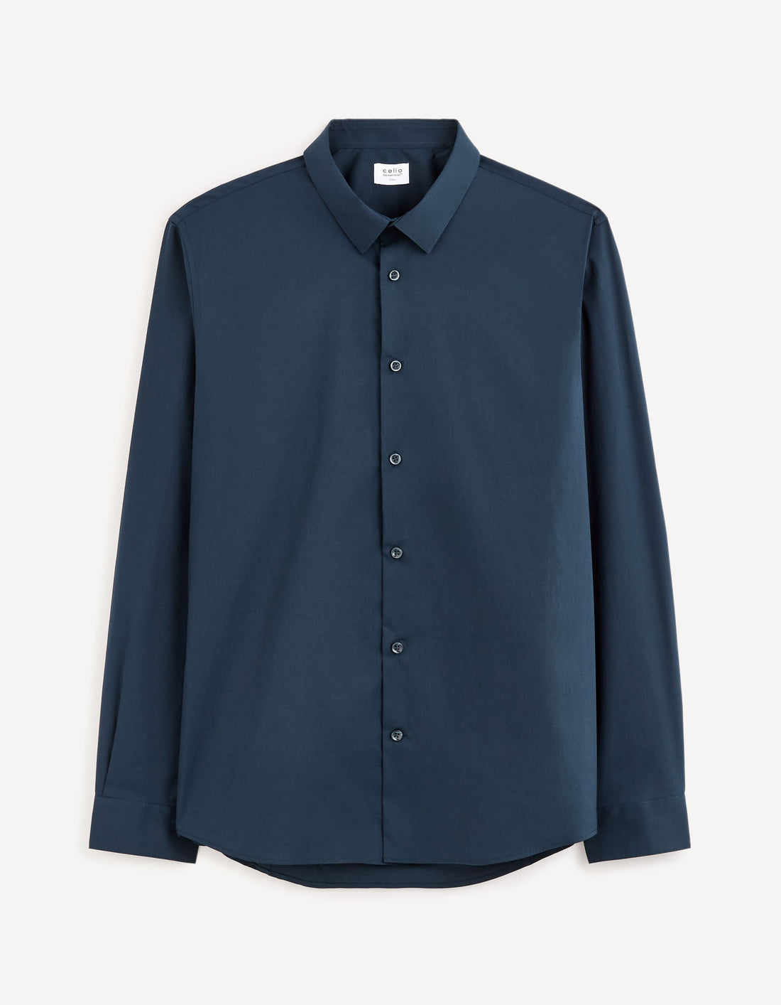Masantal1 Navy Long Sleeves Shirt Celio