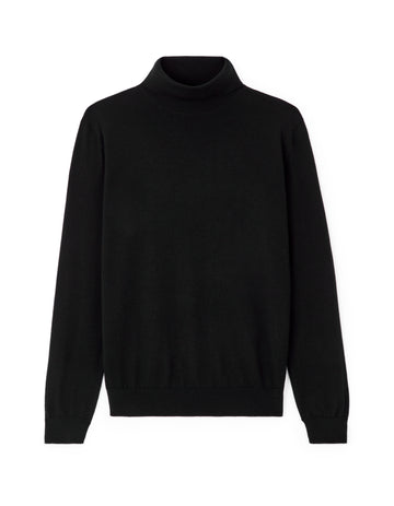 100% Wool Turtleneck Sweater