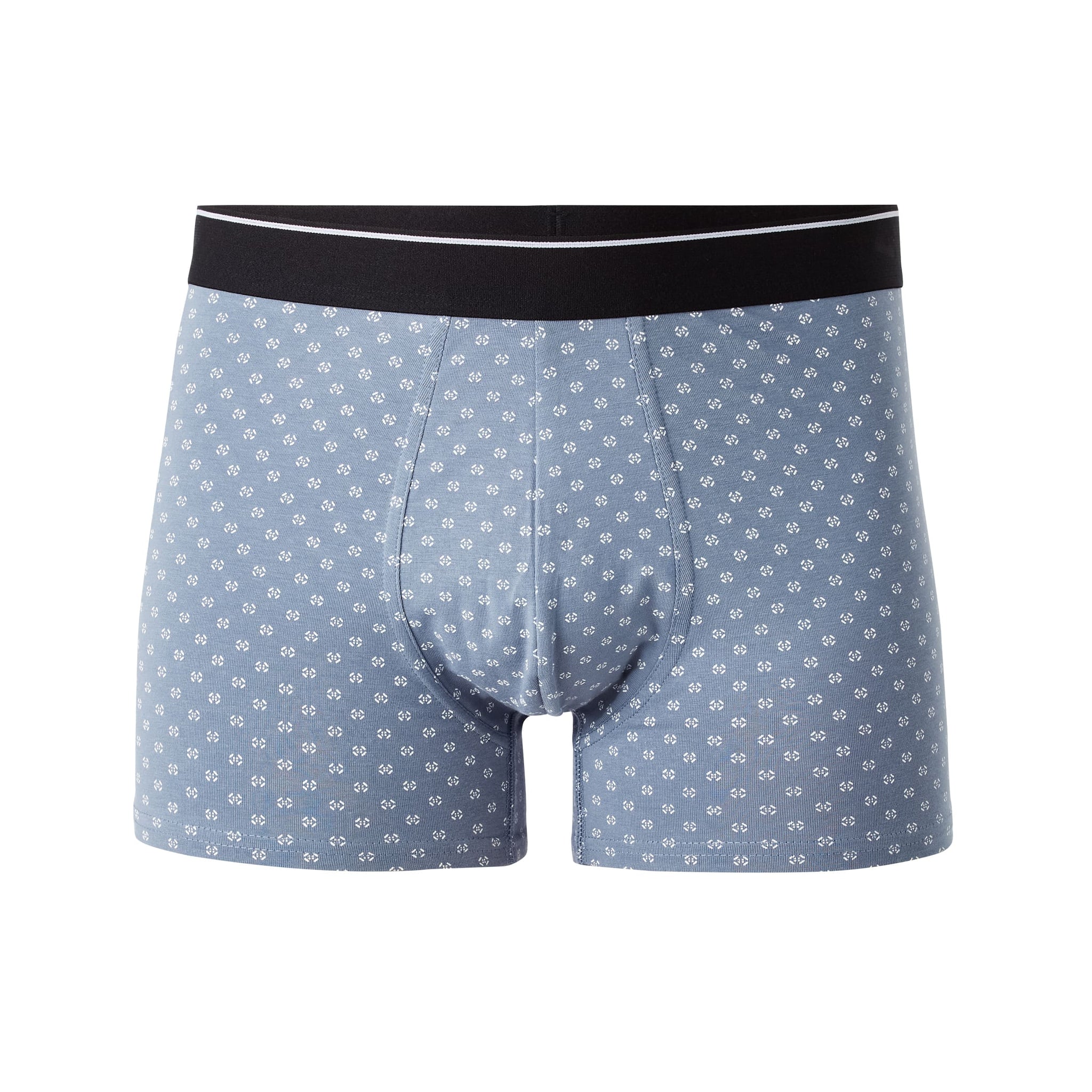 Mitch Grey Blue Storm Boxers Celio