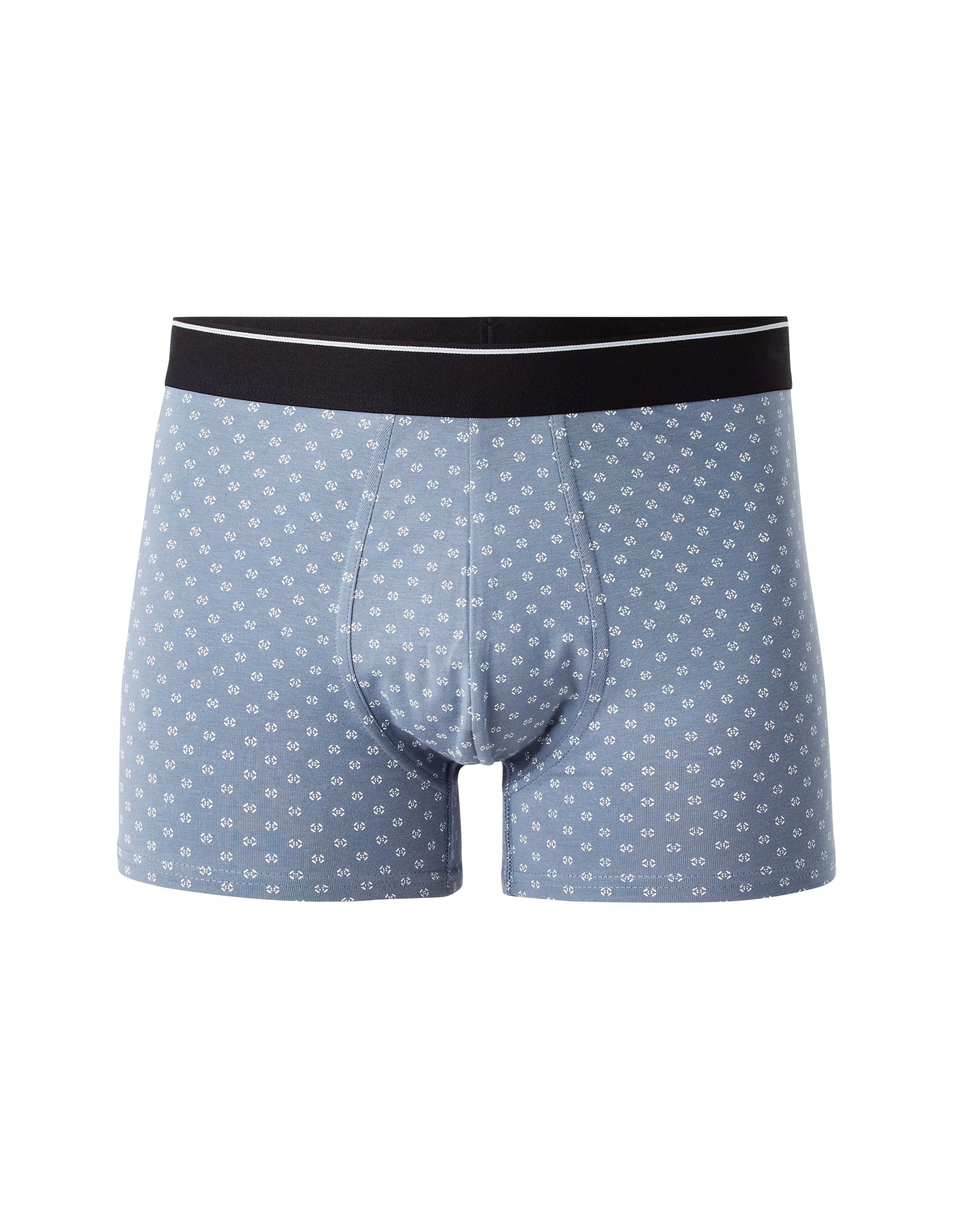 Mitch Grey Blue Storm Boxers Celio
