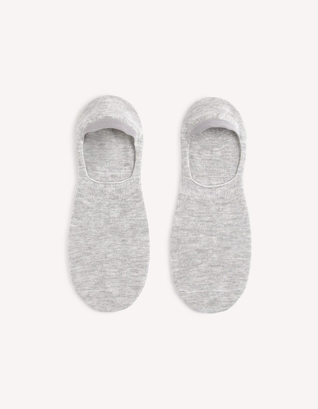 Misible Heather Light Grey Socks Celio