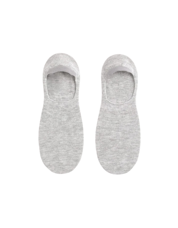 Misible Heather Light Grey Socks Celio