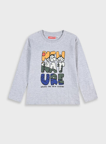 Children's Grey Boy'S Blouse Energiers
