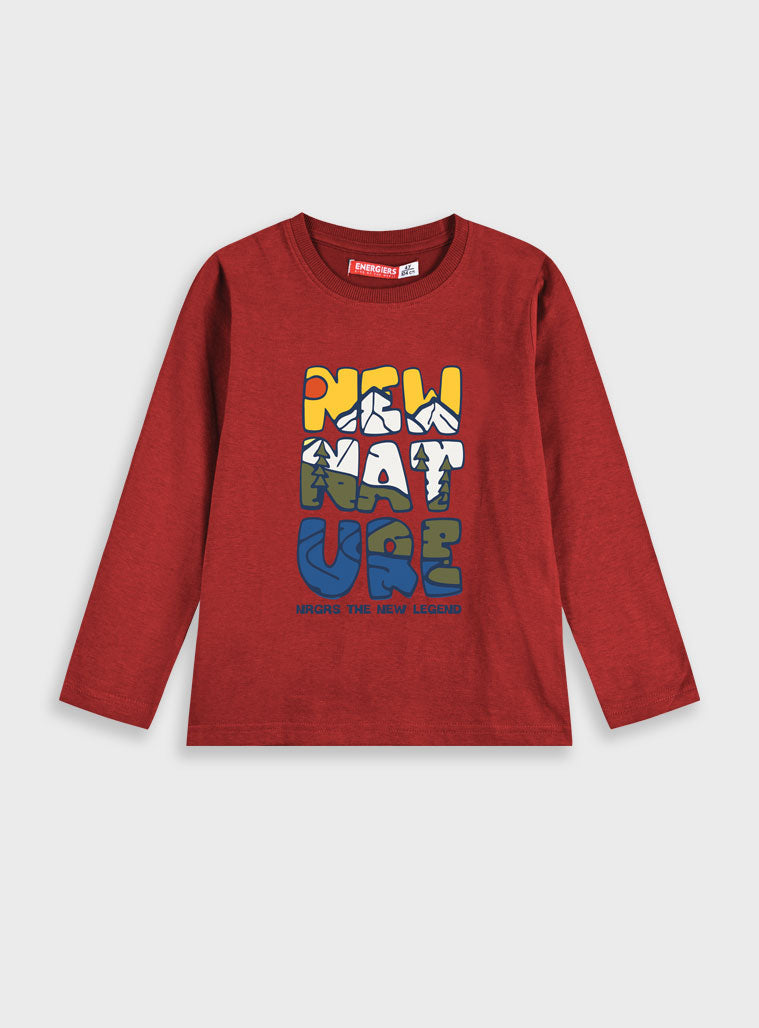 Children's Orange Boy'S Blouse Energiers